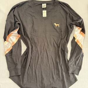 VS PINK Victoria's Secret Bling Long Sleeve Y2K Deadstock Size S NWT